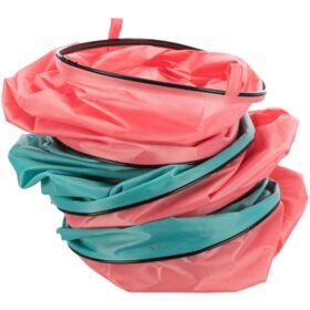 Opvouwbare Tunnel voor Huisdieren Trixie Groen Antraciet Ø 18 × 130 CM