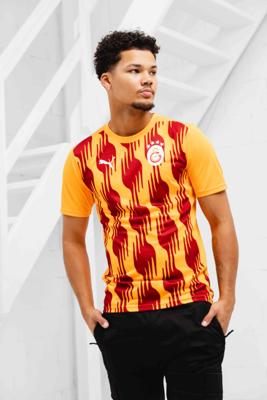 Galatasaray Pre-Match Shirt Senior 2024/2025 - Maat L - Kleur: RoodOranje | Soccerfanshop