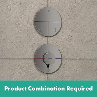 Hansgrohe ShowerSelect Comfort S thermostaat inbouw voor 1 functie en extra uitgang, chroom