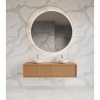 Onderkast Gliss Design Heronimus 160x45x35 cm 2 Laden Met Topplaat Pure - thumbnail