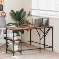 Bureau Oud Hout 139 x 139 x 75 cm Bewerkt hout - thumbnail