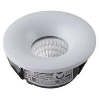 LED Veranda Spot Verlichting - Inbouw Rond 3W - Natuurlijk Wit 4200K - Mat Wit Aluminium - Ø48.5mm - thumbnail