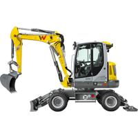 Siku Wacker Neuson EW65 mobiele graafmachine 3560 - thumbnail