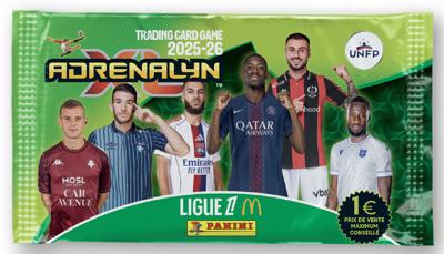 Starter Pack - PANINI - TCG ADRENALYN LIGUE 1 McDonald's 2025/26 - Album + 4 pakketten - 24 kaarten