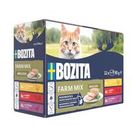 BOZITA Mousse Mix ocean - nat kattenvoer - 12x85g - thumbnail