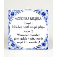 Paperdreams Tegel - Moeders regels - thumbnail