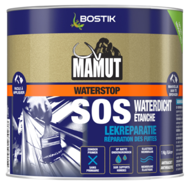 Mamut Waterstop MS-Polymeer | Antraciet | Direct waterdichtend membraam - 30632339