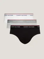 Tommy Hilfiger 3-Pack Heren slips - Hip Brief - Heup heren onderbroeken elastisch katoen - thumbnail