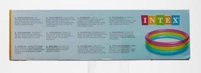 Intex regenboog zwembad (86x25cm) - thumbnail