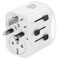 muvit for Change universele reisadapter 2 USB-A + USB-C 15 W - thumbnail