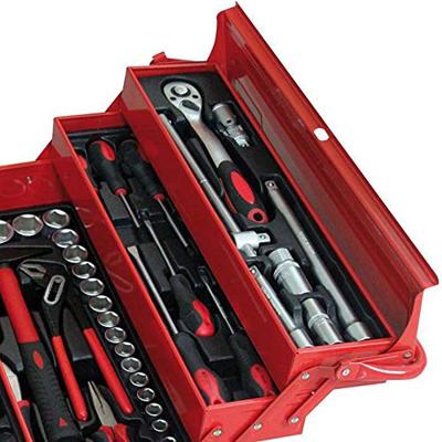 Holzmann Maschinen WZK86CrV Gereedschapskist (gevuld) Rood