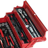 Holzmann Maschinen WZK86CrV Gereedschapskist (gevuld) Rood - thumbnail