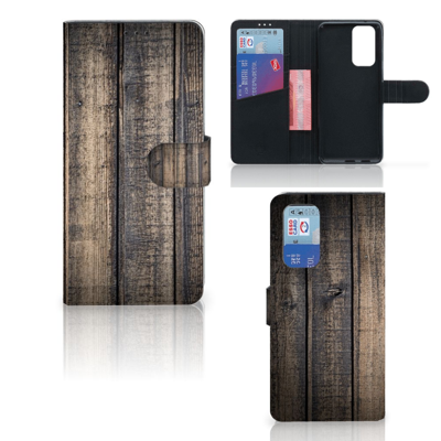 OnePlus 9 Pro | Book Style Case | Steigerhout OnePlus 9 Pro | Book Style Case | Steigerhout