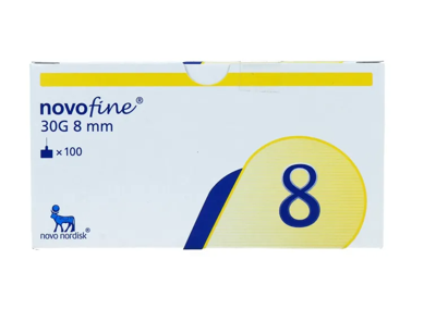 Novofine Naalden 30g 8mm Novofine Naalden 30g 8mm