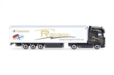 Herpa 318112 H0 Vrachtwagen DAF XG+ koelkoffer-zadeltrein „Reich” Herpa 318112 H0 Vrachtwagen DAF XG+ koelkoffer-zadeltrein „Reich”