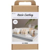 Creativ Company Hobbyset hars gieten, beeldje, beige, off white, 1 doos - thumbnail