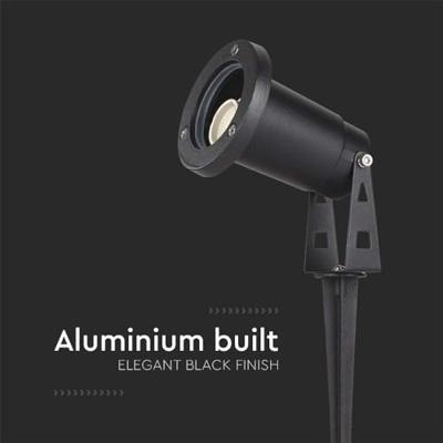 V-TAC VT-1119 Buitenshuis - Tuinspikes Beslag - IP65 Waterdicht - Zwart