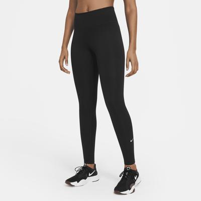 Nike One Mid Rise Sportlegging Dames Lang XS/34