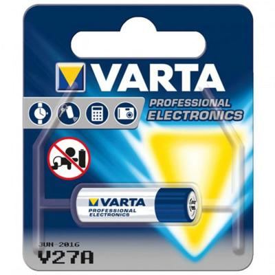 Varta Alkaline Batterij 27A | 12 V | 19 mAh | 10 stuks - VARTA-4227 VARTA-4227 Varta Alkaline Batterij 27A | 12 V | 19 mAh | 10 stuks - VARTA-4227 VARTA-4227