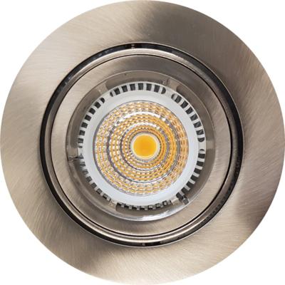 Verlichtingsset Sanimex Njoy 4 LED Spots 9x6 cm RVS Look