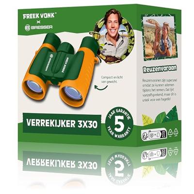 Freek Vonk x BRESSER Kinderverrekijker 3x30 (groen)