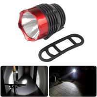 Fietsen Q5 LED 3 modi voor licht koplamp koplamp zaklamp waterdicht voor Mountain racefiets (zwart rood) - thumbnail