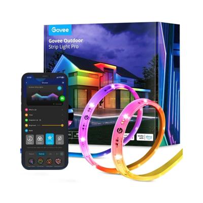 Govee rgbicww outdoor ledstrip (10 meter, 2,4ghz wifi, bluetooth)