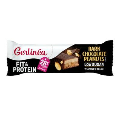 Gerlinéa Fit & Protein Maaltijdreep Dark Chocolate Peanuts