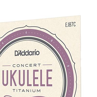 D&apos;Addario EJ87C Pro Arte Titanium snarenset voor concert ukelele