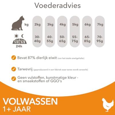 Iams Adult kattenvoer met verse kip 2 x 3 kg - thumbnail