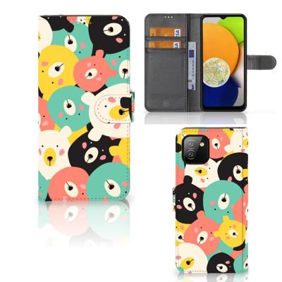 Samsung Galaxy A03 Leuk Hoesje Bears Samsung Galaxy A03 Leuk Hoesje Bears