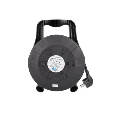 AS Schwabe 16086 Kabelafroller 10 m Zwart