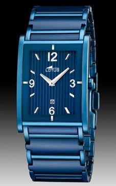 Horlogeband Lotus 15584-1 Keramiek Blauw