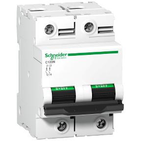 Schneider Electric A9N18383 A9N18383 Zekeringautomaat 80 A 250 V/DC Schneider Electric A9N18383 A9N18383 Zekeringautomaat 80 A 250 V/DC