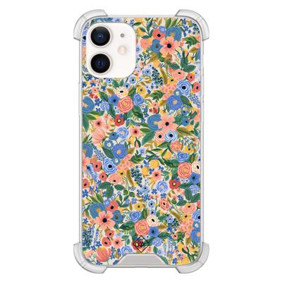 iPhone 12 mini shockproof hoesje - Blue gardens iPhone 12 mini shockproof hoesje - Blue gardens