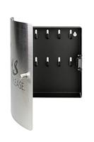 Burg Wächter Sleutelkast 6205/10 Ni KEYS PLEASE 33640 Aantal haken 10 RVS, Zwart - thumbnail