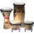 Stagg BCD-N-SET mini percussie pack, bongo's + conga + djembe