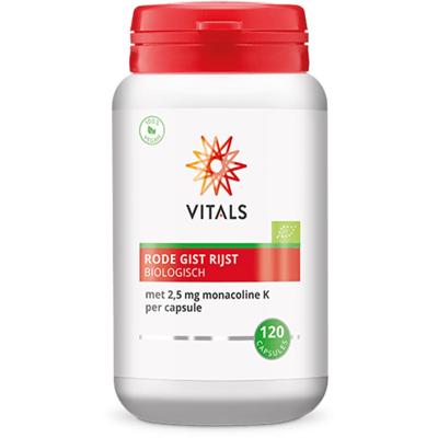 Vitals Rode Gist Rijst Biologisch Capsules