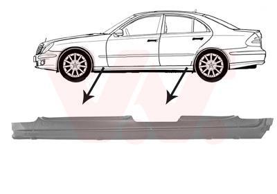 Plaatwerkdeel Dorpel 3041103 Plaatwerkdeel Dorpel 3041103