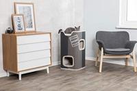 Trixie krabton jorge antraciet / grijs / lichtgrijs 38x38x78 cm - thumbnail