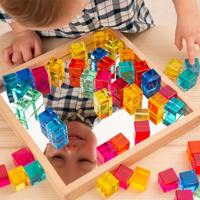 Tickit Gem Kubussen 100 stuks - thumbnail