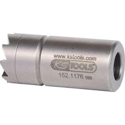 KS Tools 152.1176 Verstuiverdizipfreeskop plat Ø 17/17mm, 38 mm