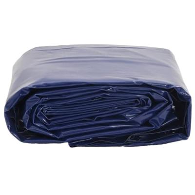 VidaXL Dekzeil 650 g/m² 4x4 m blauw
