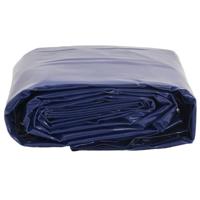 VidaXL Dekzeil 650 g/m² 4x4 m blauw - thumbnail