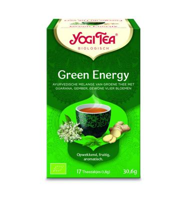 Yogi Tea Green energy bio 17 Zakjes