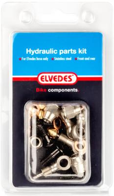 Elvedes Hydraulische onderdelen kit 7 m9 x 1,25 met banjo