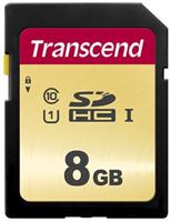 Transcend Premium 500S SDHC-kaart 8 GB Class 10, UHS-I, UHS-Class 1 - thumbnail