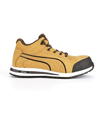 PUMA Dash Wheat Mid HRO SRC 633180-44 Hoge veiligheidsschoenen S3 Schoenmaat (EU): 44 Beige, Bruin 1 stuk(s) PUMA Dash Wheat Mid HRO SRC 633180-44 Hoge veiligheidsschoenen S3 Schoenmaat (EU): 44 Beige, Bruin 1 stuk(s)