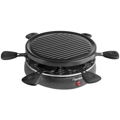 Bestron ARC650 raclette 6 persoon/personen 800 W Zwart Bestron ARC650 raclette 6 persoon/personen 800 W Zwart
