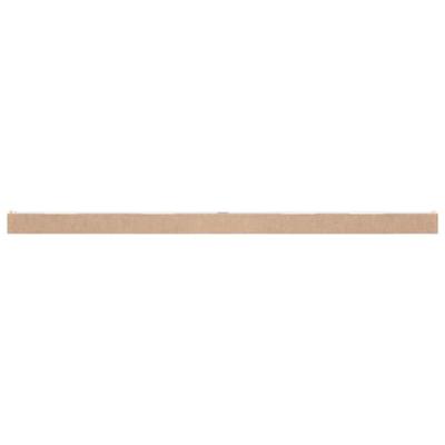 VidaXL Beslagset schuifdeur 200 cm aluminiumlegering zilverkleurig - thumbnail